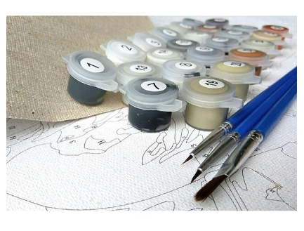 Digital Frame Oil Painting Coloring Painting 3