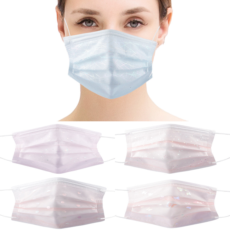 Four-Layer Symphony Screen-Printed Disposable Mask