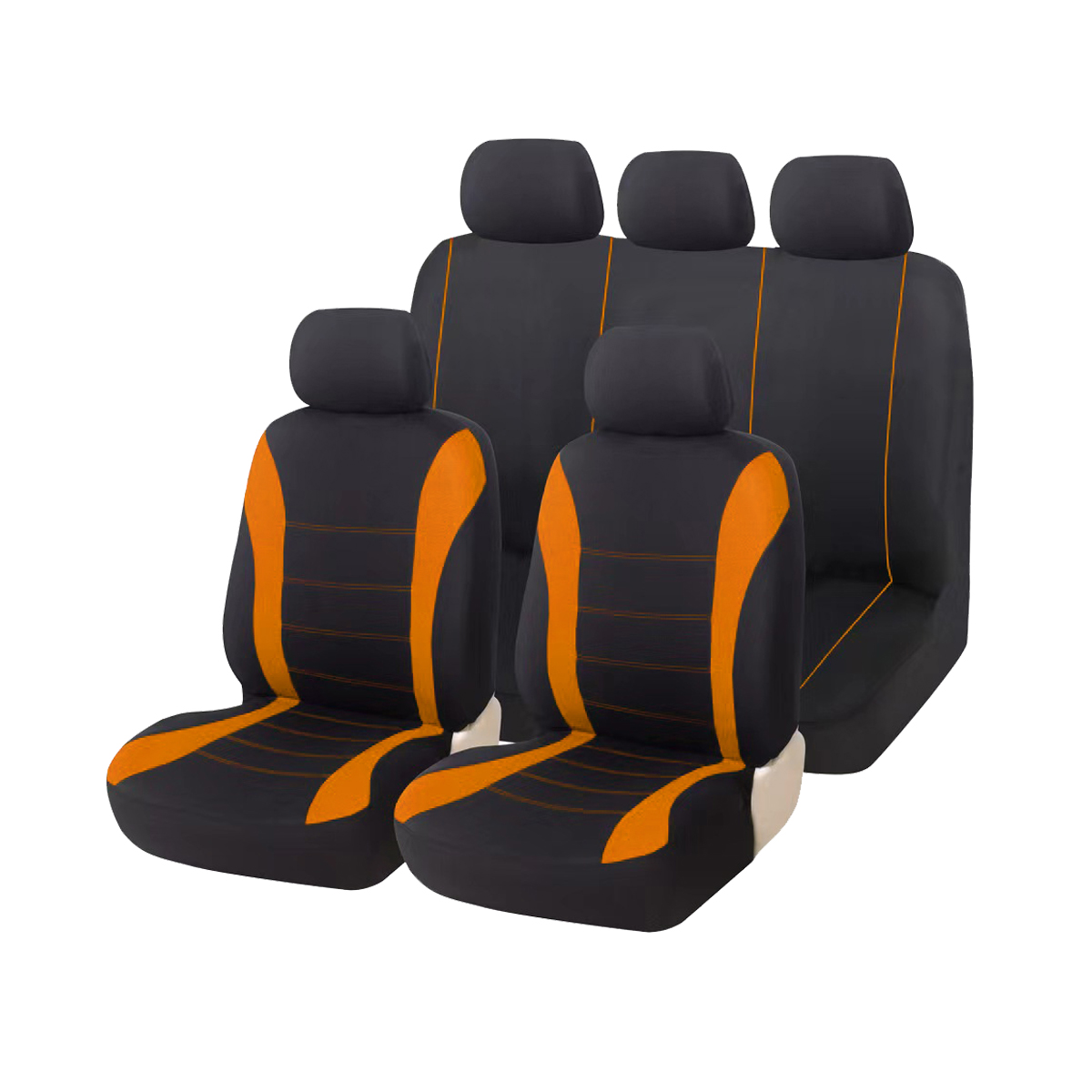 5-Seat Car Seat Cover, Classic And Timeless Design, Thin 2mm Thickness, Suitable For All Seasons 7