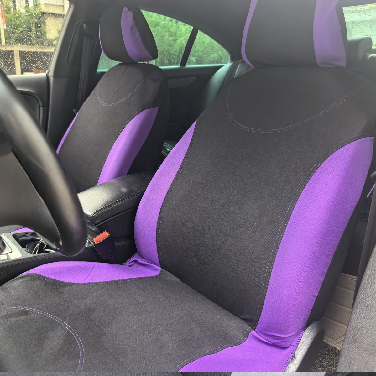 5-Seat Car Seat Cover, Classic And Timeless Design, Thin 2mm Thickness, Suitable For All Seasons 11
