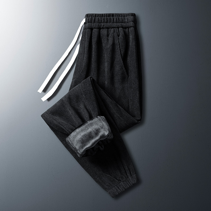 Men's Corduroy Plush Lounge Pants 3