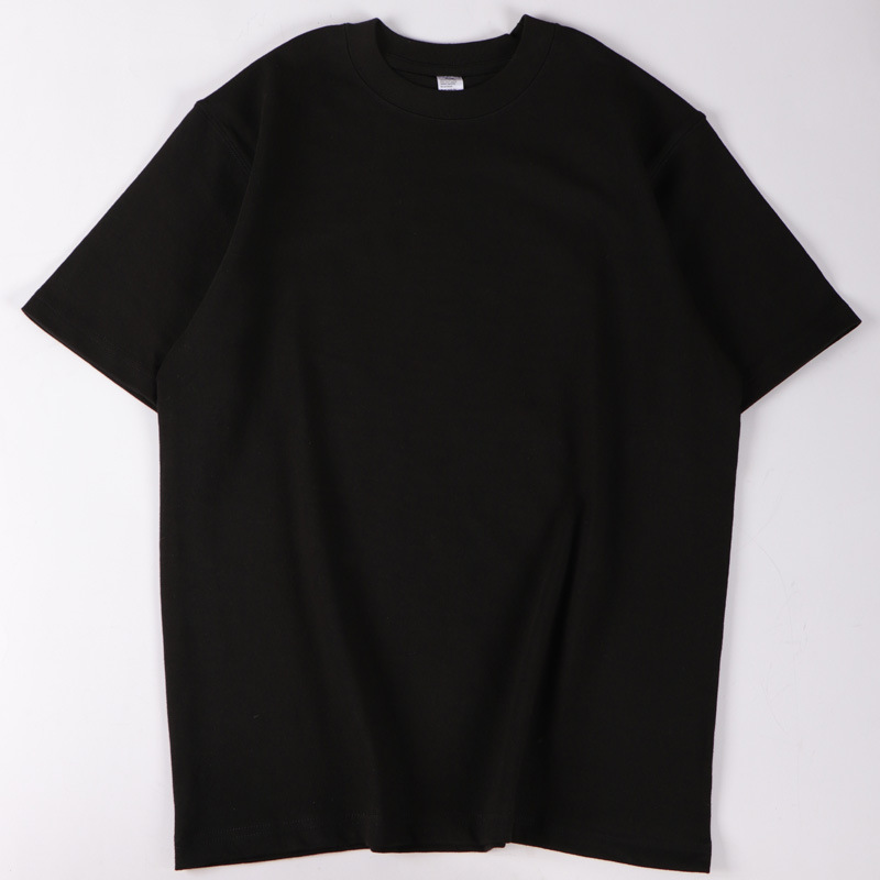 Pure Cotton Solid Color Round Neck Short Sleeve T-Shirt 2