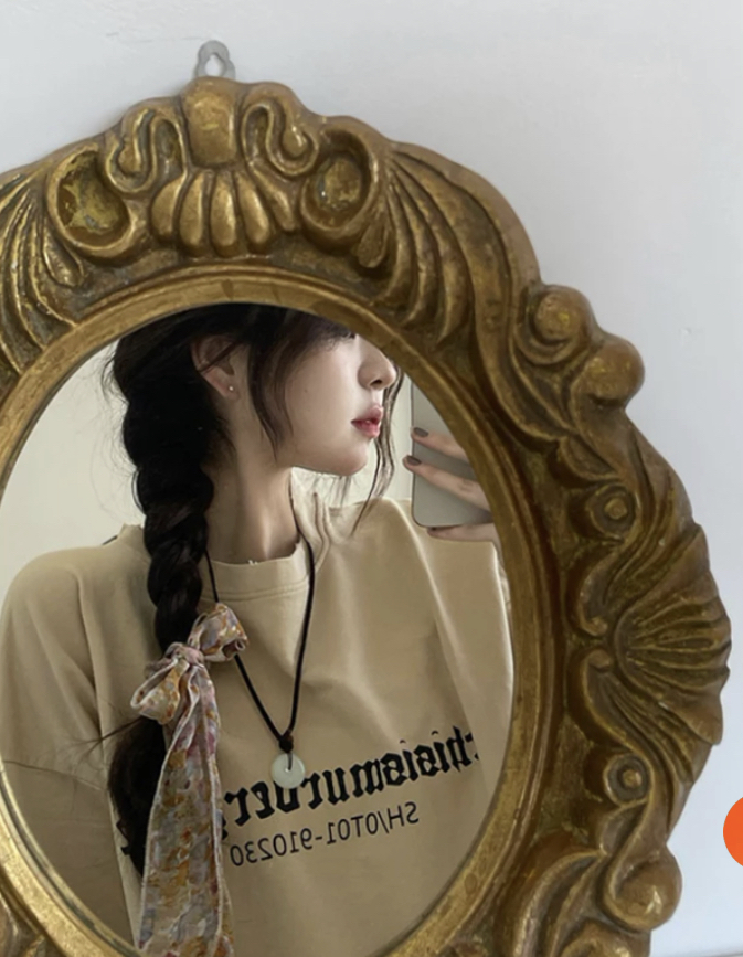 Retro Checkerboard Oversized T-Shirt for Women 5