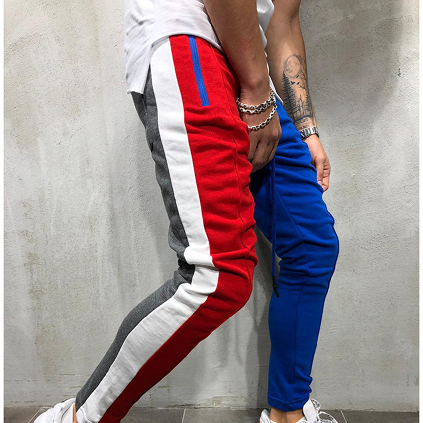 Men's Color Mix Jogger Sweatpants 5
