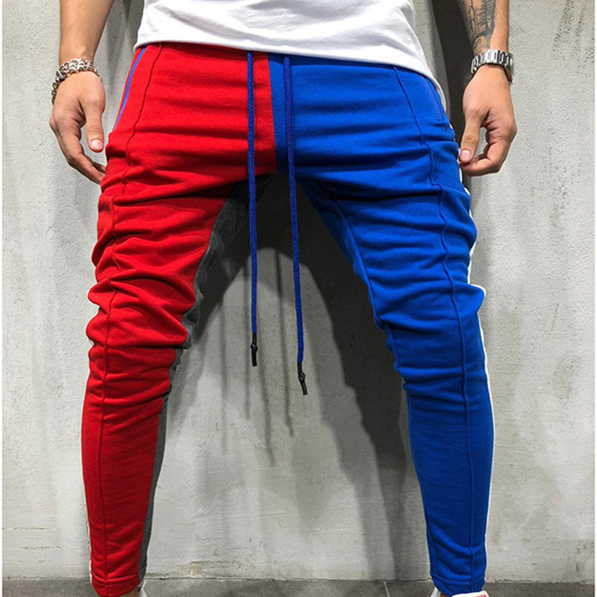 Men's Color Mix Jogger Sweatpants 3