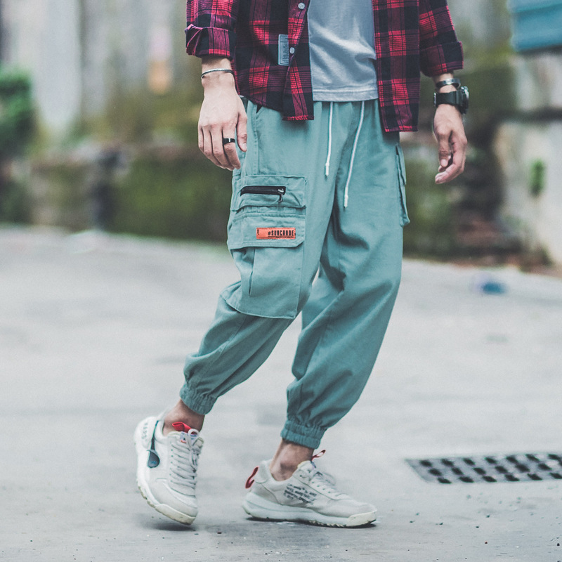 Shawn Yue Loose Fit Nine-Point Harlan Pants 7