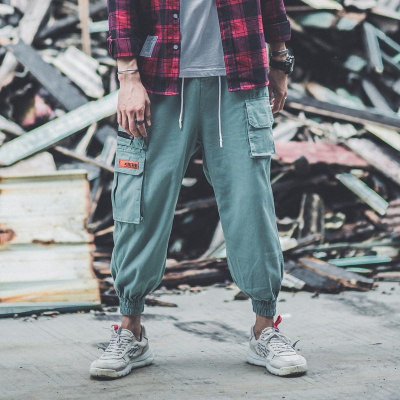 Shawn Yue Loose Fit Nine-Point Harlan Pants 8