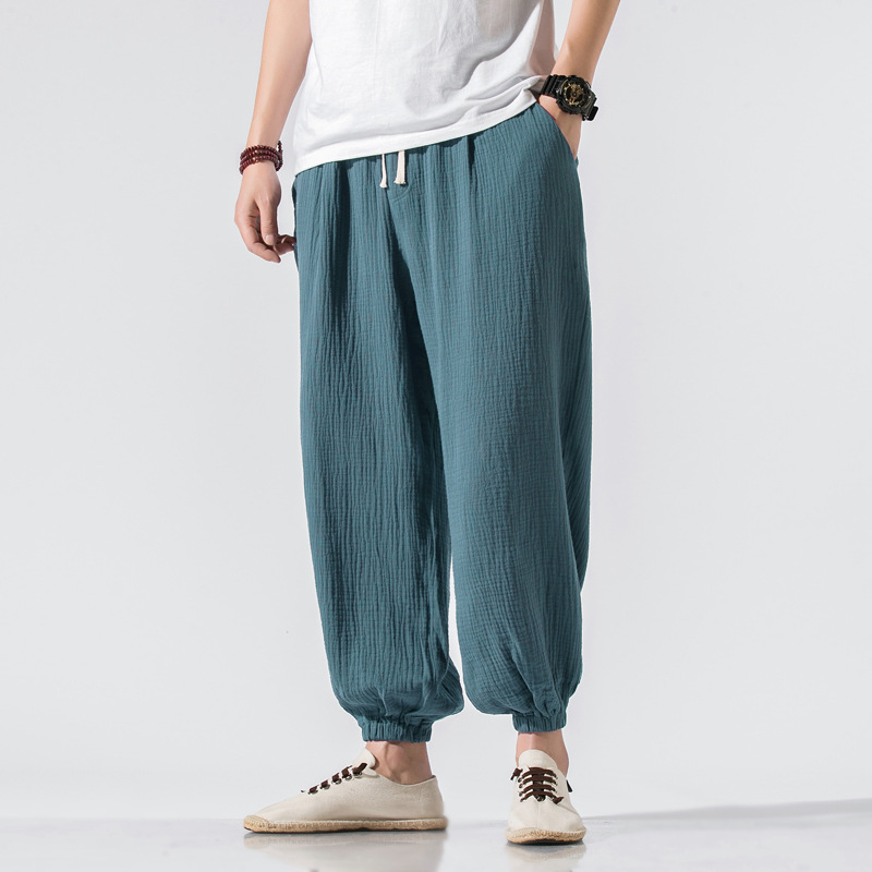 Plus Size Casual Harem Pants for Men 3