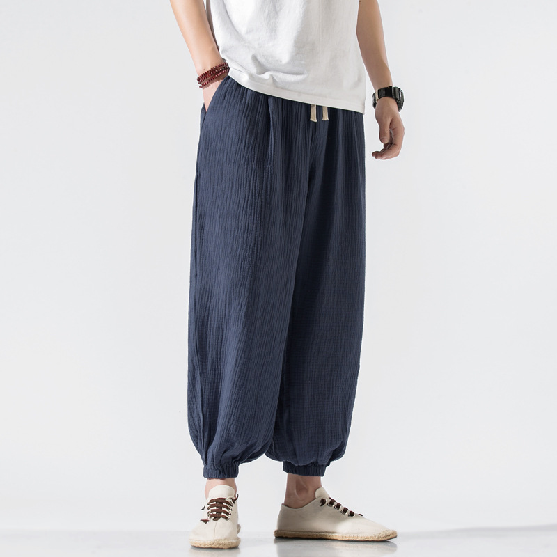 Plus Size Casual Harem Pants for Men 4