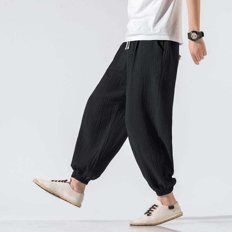 Plus Size Casual Harem Pants for Men 2