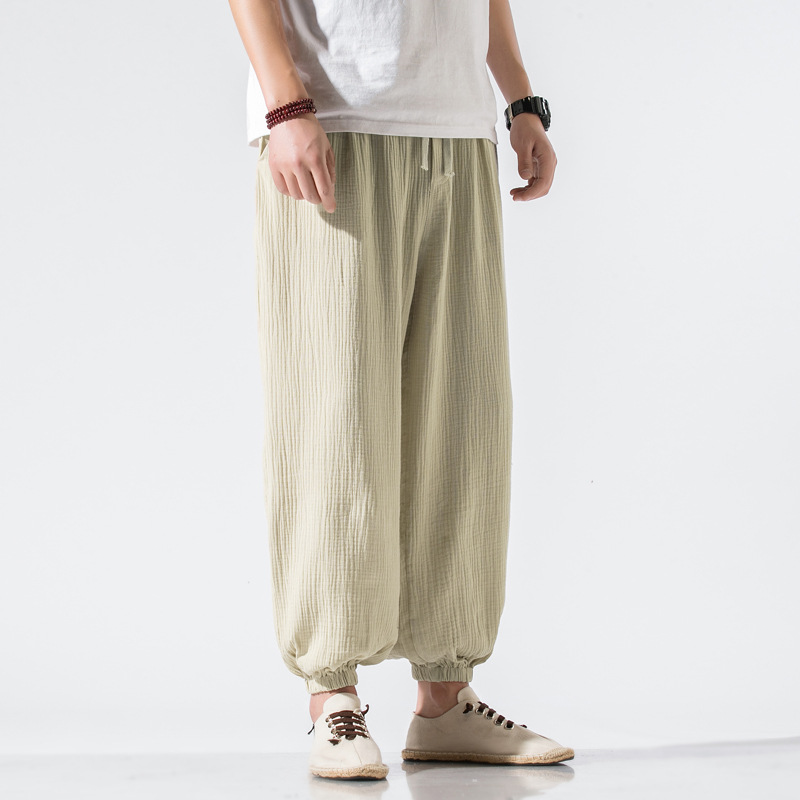 Plus Size Casual Harem Pants for Men 5