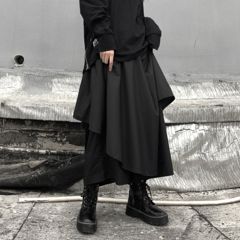 Wide-Leg Hakama Skirt for Women 5