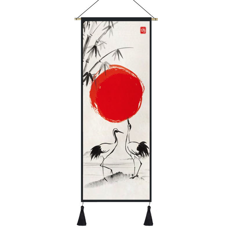 Cloth Painting Living Room Wall Decoration Painting Porch Tapestry Homestay Hanging Cloth 5
