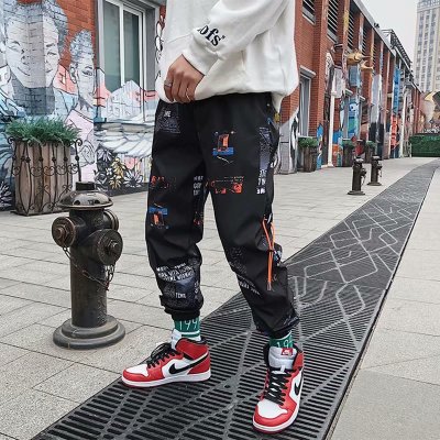 Summer Hip-Hop Cropped Pants 3