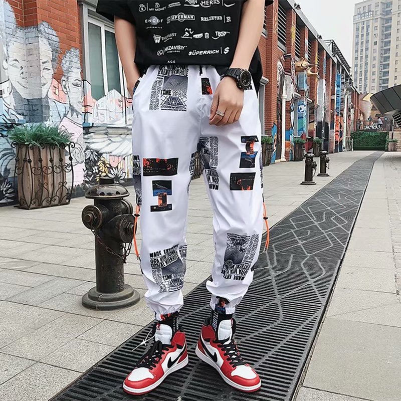 Summer Hip-Hop Cropped Pants 4