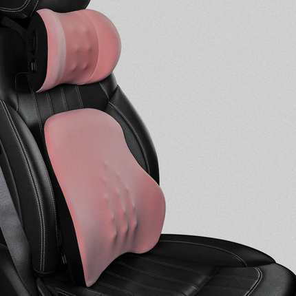 Car Electric Headrest Car Seat Electric Lumbar Cushion Memory Foam Lumbar Support Massage Headrest Lumbar Cushion Set 9