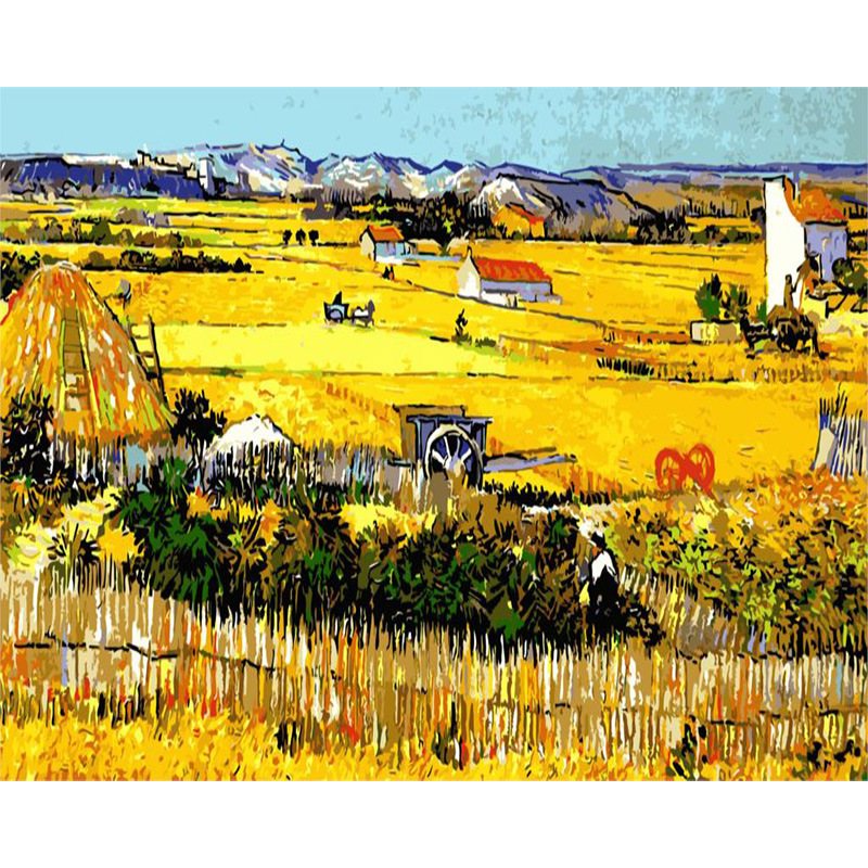 Digital Oil Painting Diy Frameless Wholesale Landscape 2