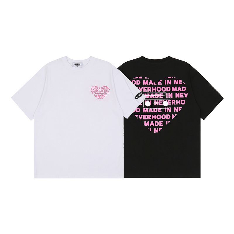 Letter Love Print Short Sleeve T-Shirt 2