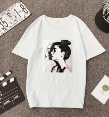 Women's Spring & Summer Printed T-Shirt 2