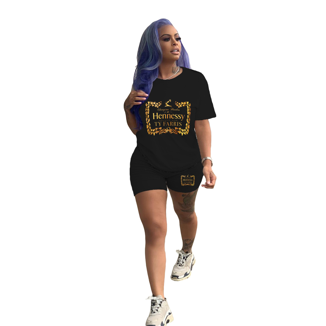 Women's Casual Solid Color Two-Piece Set 6