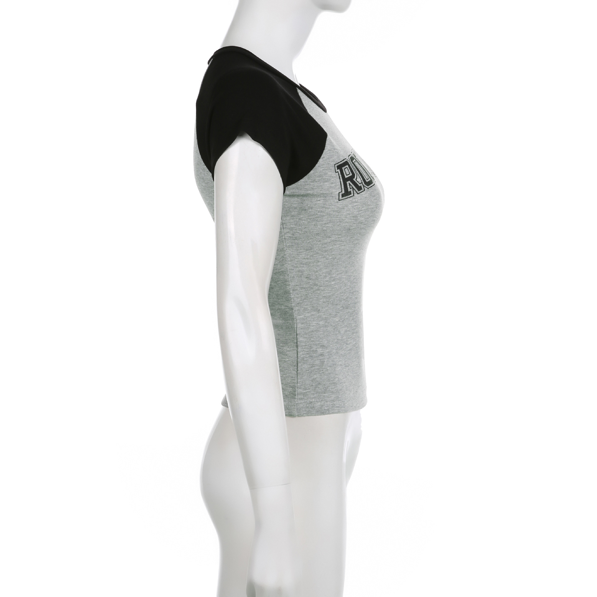 Spicy Girls' Fitted Knit Crop Top 7