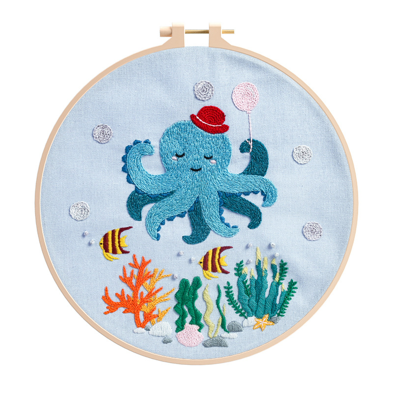 Diy Material Package Original Infauna Series Beginner Entry Manual Embroidery Kit 8