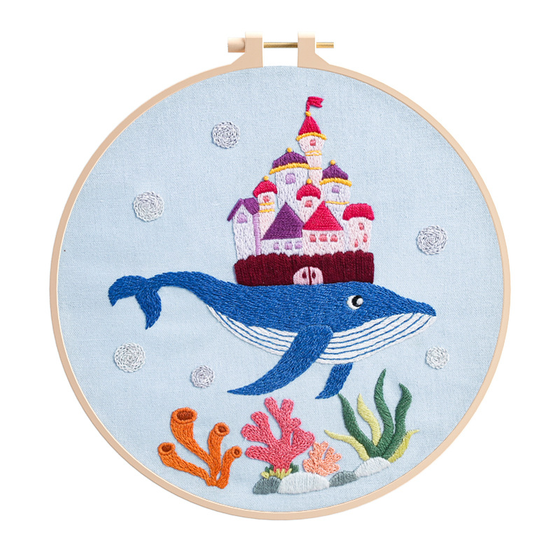 Diy Material Package Original Infauna Series Beginner Entry Manual Embroidery Kit 9