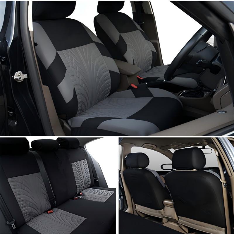 5-Seat Car Seat Cover, Classic And Timeless Design, Thin 2mm Thickness, Suitable For All Seasons 11