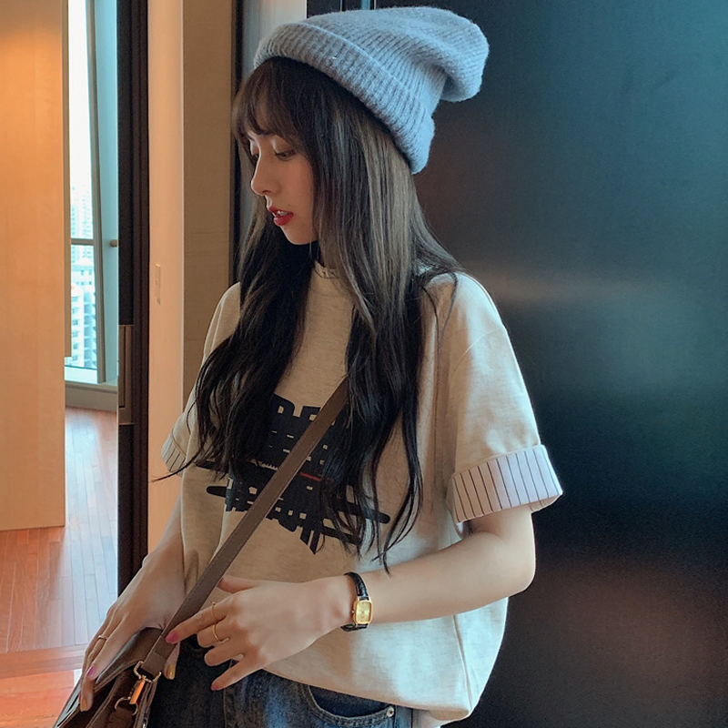 Harajuku Style Loose Fit Short Sleeve T-Shirt 4