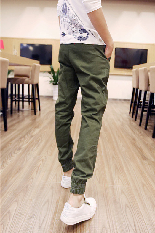 Men's Korean Slim Fit Casual Pants 5