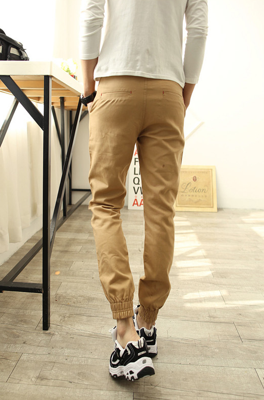 Men's Korean Slim Fit Casual Pants 7