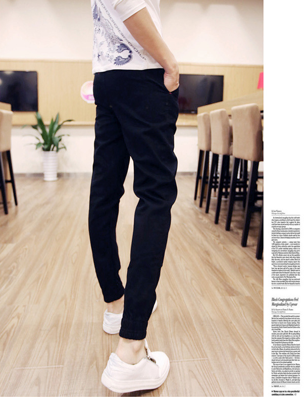 Men's Korean Slim Fit Casual Pants 2