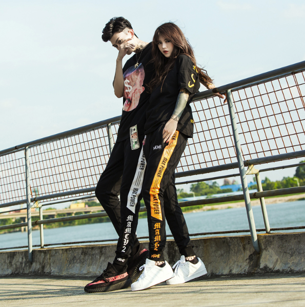 Casual Beam Pants for Couples 6