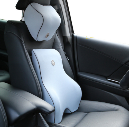 Car Memory Cotton Lumbar Suit Pillow Back Pad Waist Car Interior Seat Four Seasons Universal New Slow Rebound 5
