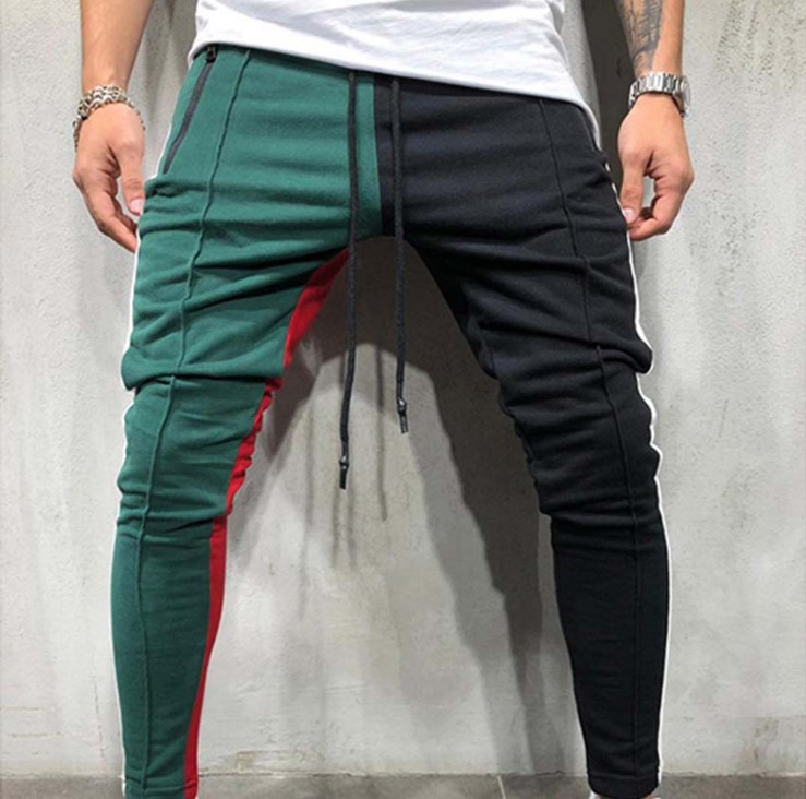Men's Color Mix Jogger Sweatpants 6