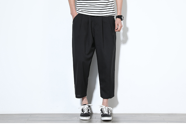 Men's Linen Harem Pants 2
