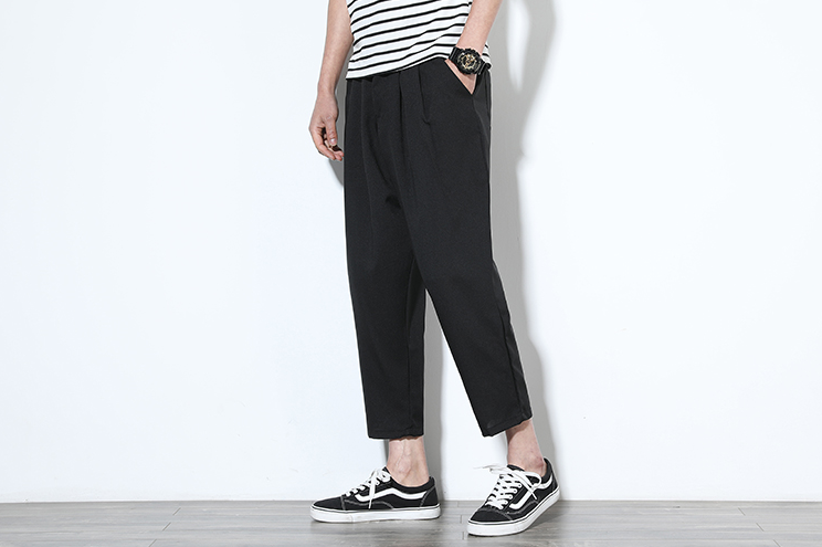 Men's Linen Harem Pants 6