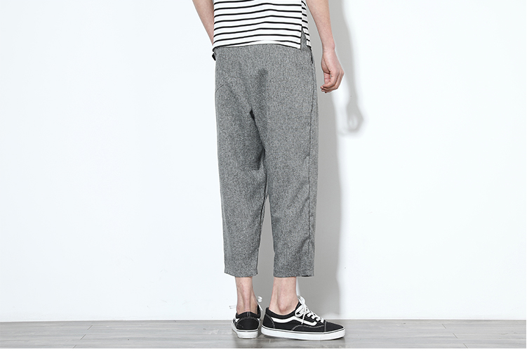 Men's Linen Harem Pants 3