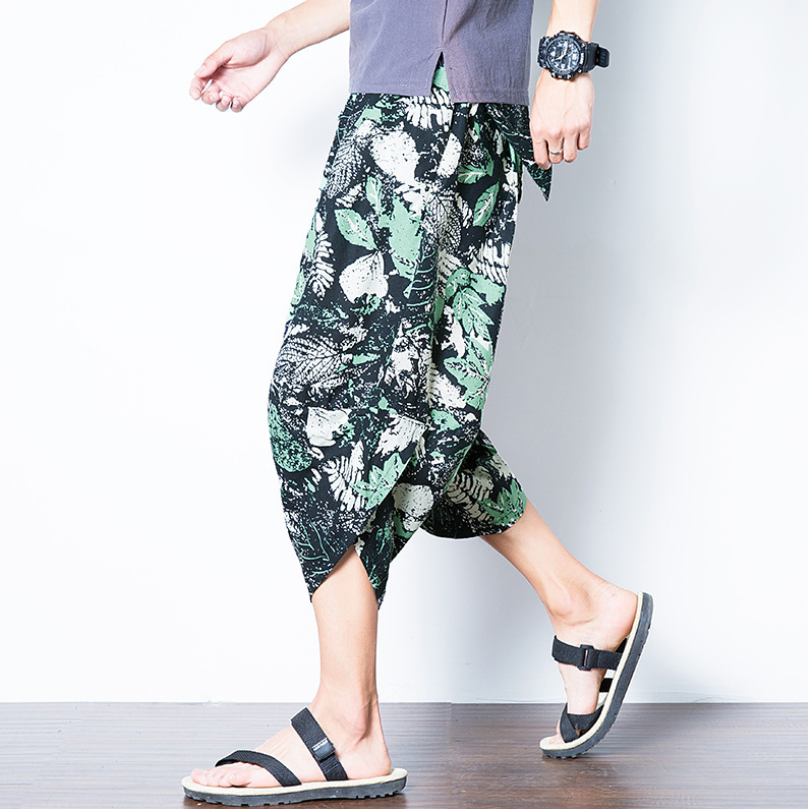 Retro Large Size Elephant Pants 9