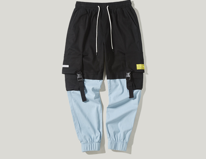 Men's Contrast Stitch Beamed Overalls 7