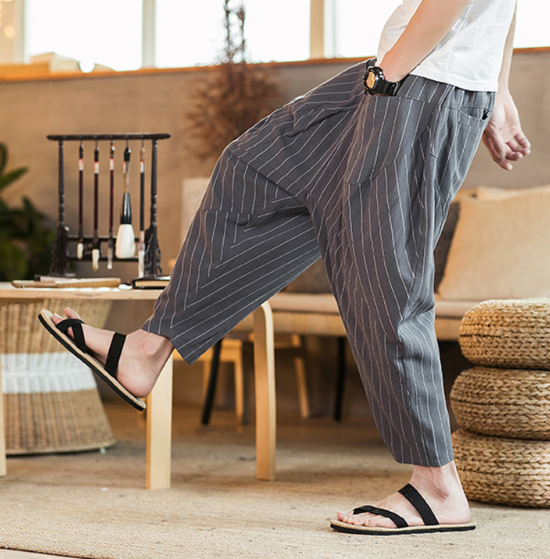 Japanese Loose Fit Men's Pants 2