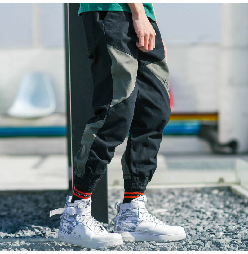 Contrast Harem Pants 2