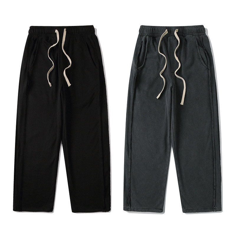 Retro Wide Leg Loose Straight Trousers 10