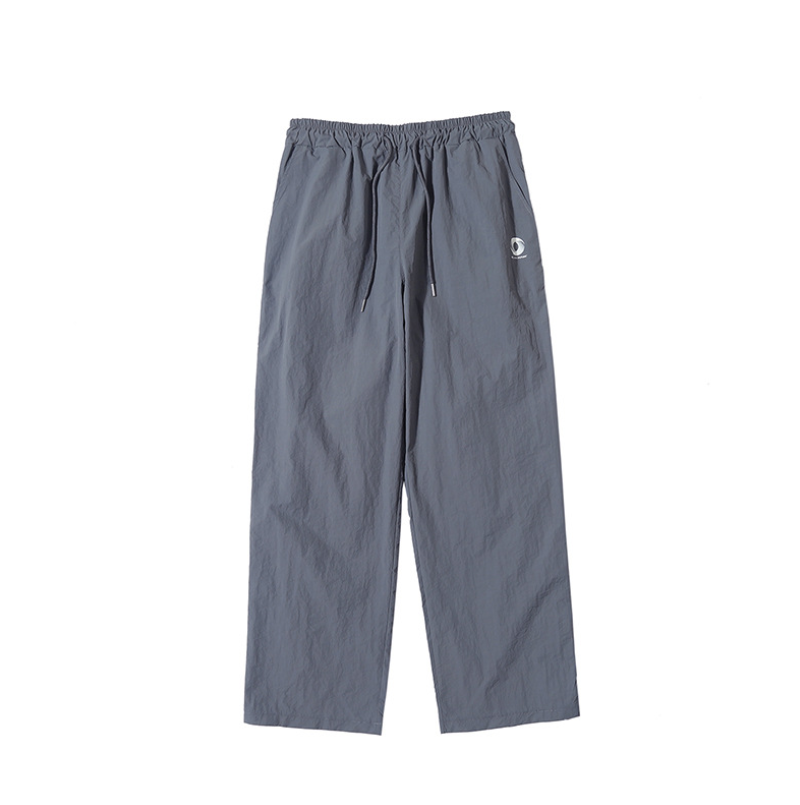 Men's Embroidered Straight Trousers 7
