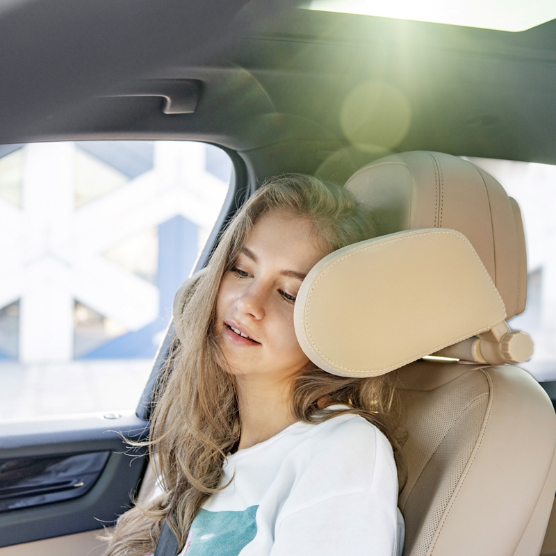 Car Seat Headrest Pillow Travel Rest Neck Pillow Support Solution For Kids Pillow And Adults Auto Seat Head Cushion Car Pillow 6