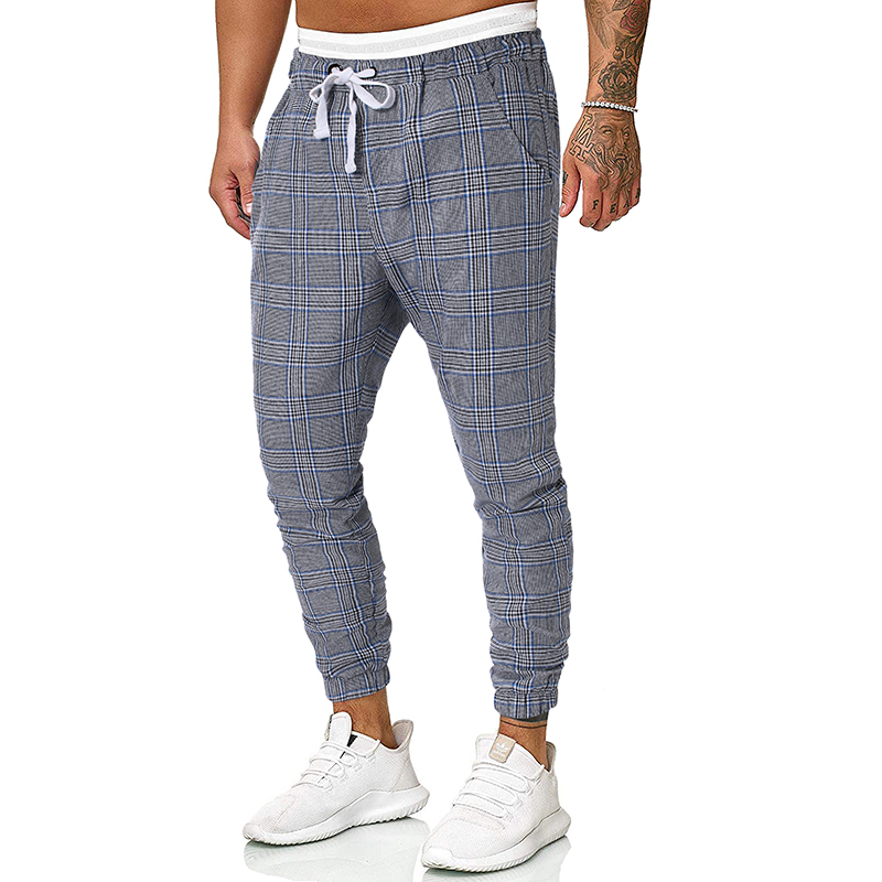 Casual Checkered Trousers 12