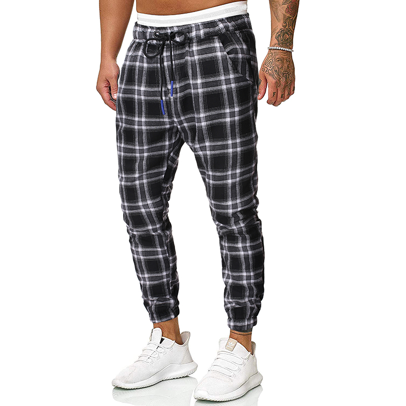 Casual Checkered Trousers 2