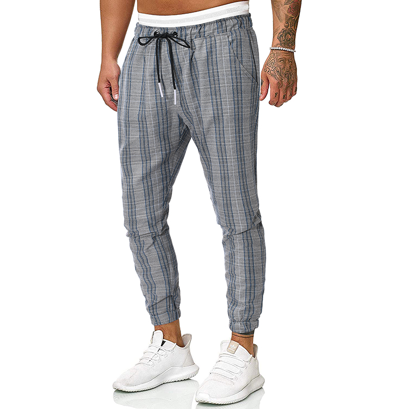 Casual Checkered Trousers 11