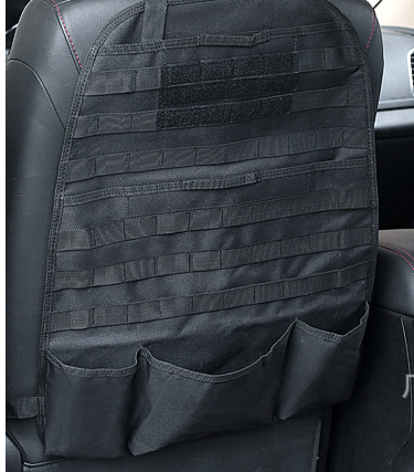 Rear seat organizer of tactical vehicle 5