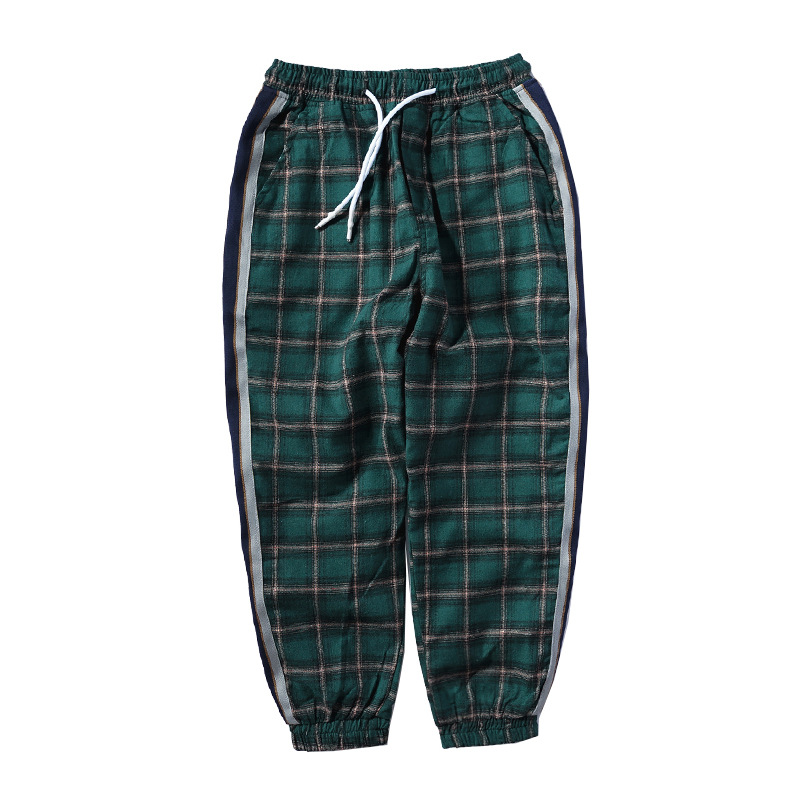 Plaid Casual Pants 2